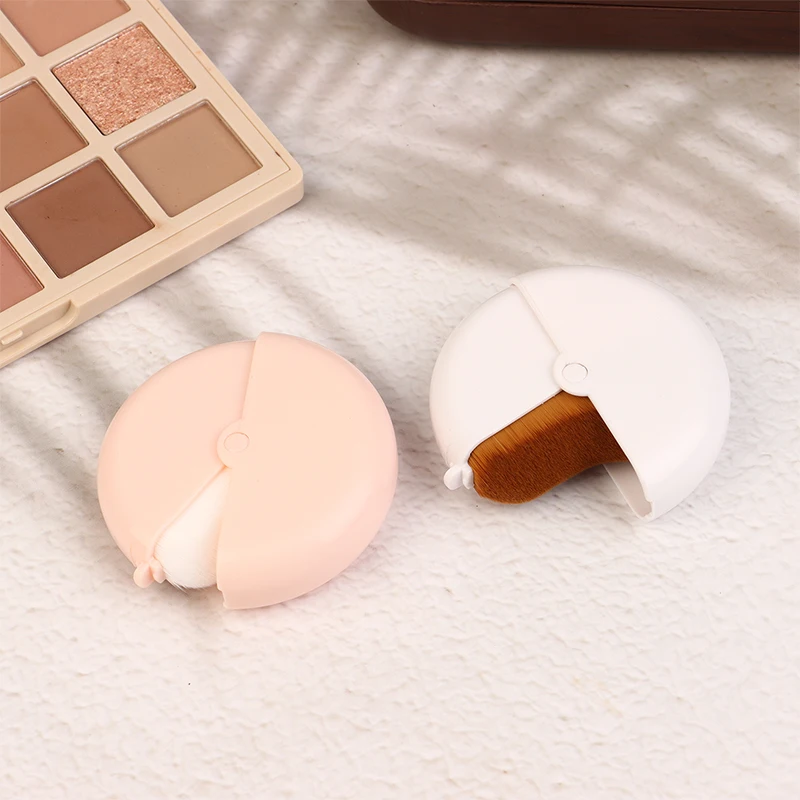 1PC メイクブラシポケットファンデーションブラシプラスチッククリエイティブウェーブフィット完璧に化粧ブラシ自宅メイクツールギフト