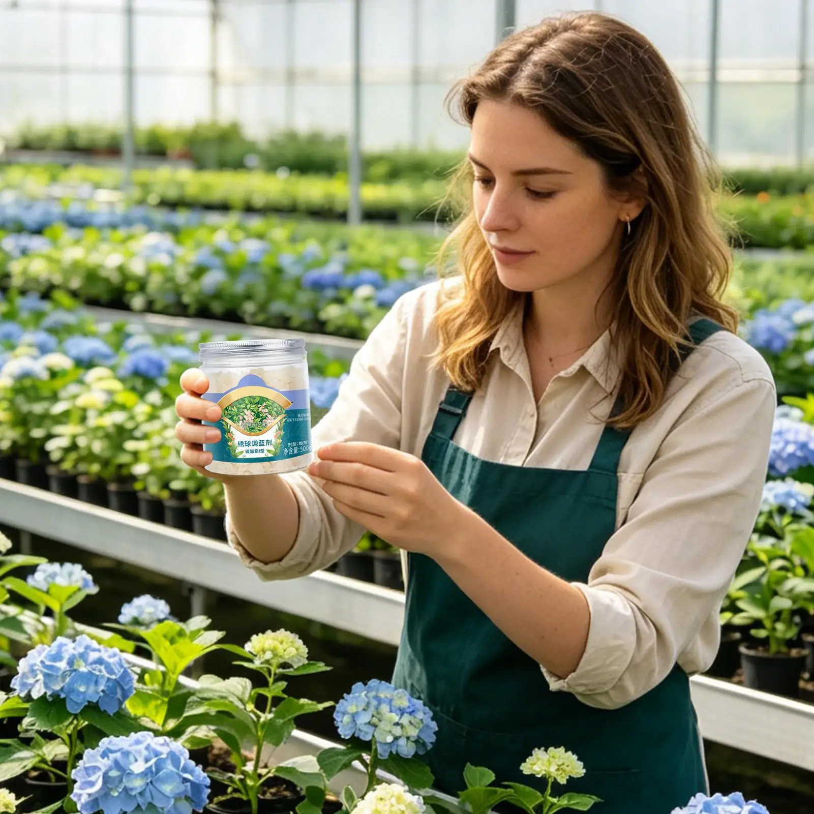 Hydrangea Fertilizer to Turn Blue Flower Coloring Hydrangea Blueing Nutrient for Gardeners Farmers Growers Landscapers Garden