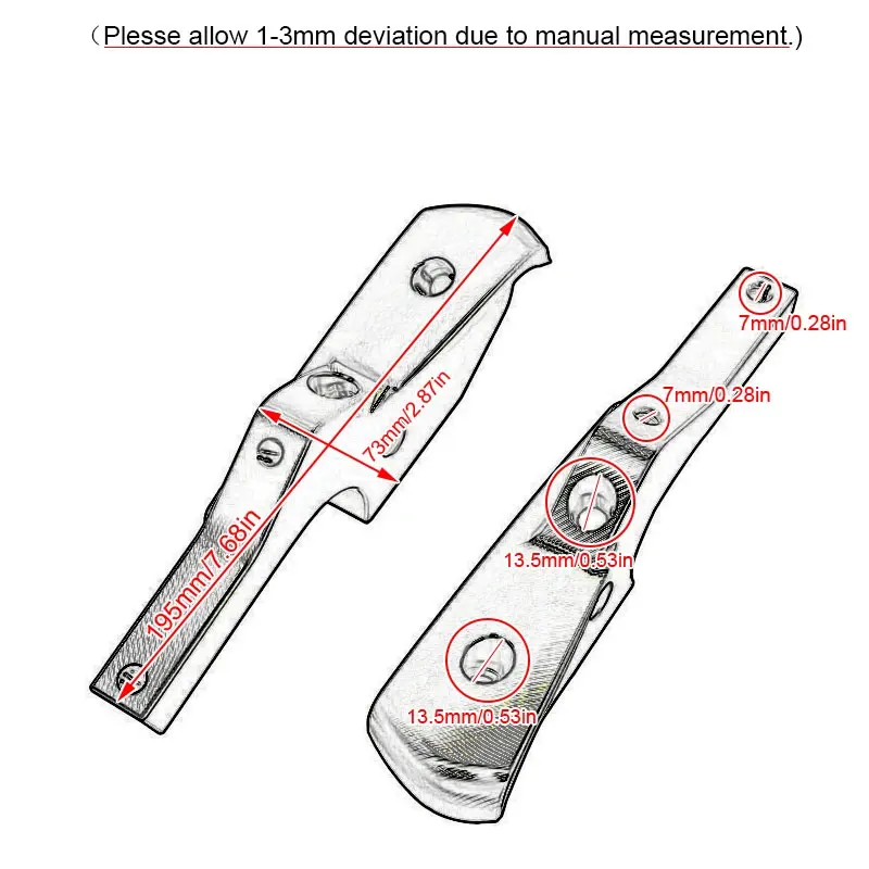 يصلح لفيسبا GTS300 GTS300 2013 14 15 16 2022 2023 دراجة نارية الركاب الخلفي مساند القدم ربط ملحقات Footpegs اكسسوارات #6