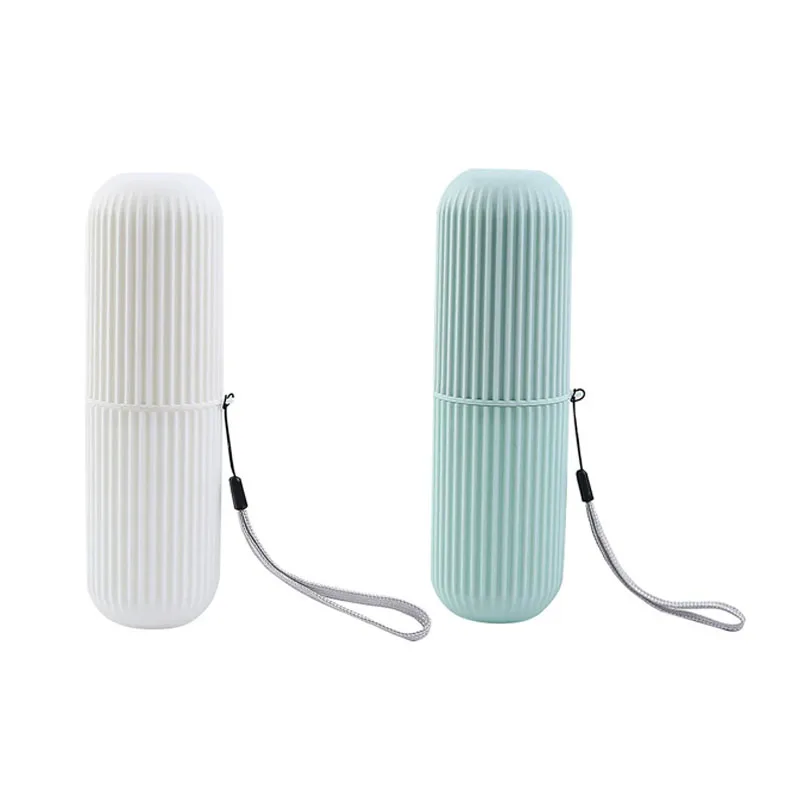Tragbare Zahnpasta Zahnbürste Schützen Halter Fall Reise Camping Lagerung Box Organizer Reise Toilettenartikel Lagerung Tasse Neue Creat