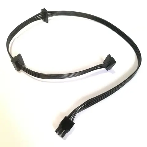 6p 6 broches vers carte mère HDD 3 ports 3 SATA cordon de prise de courant pour EVGA G2 G3 550W 650 750 850 1000 câble de Module