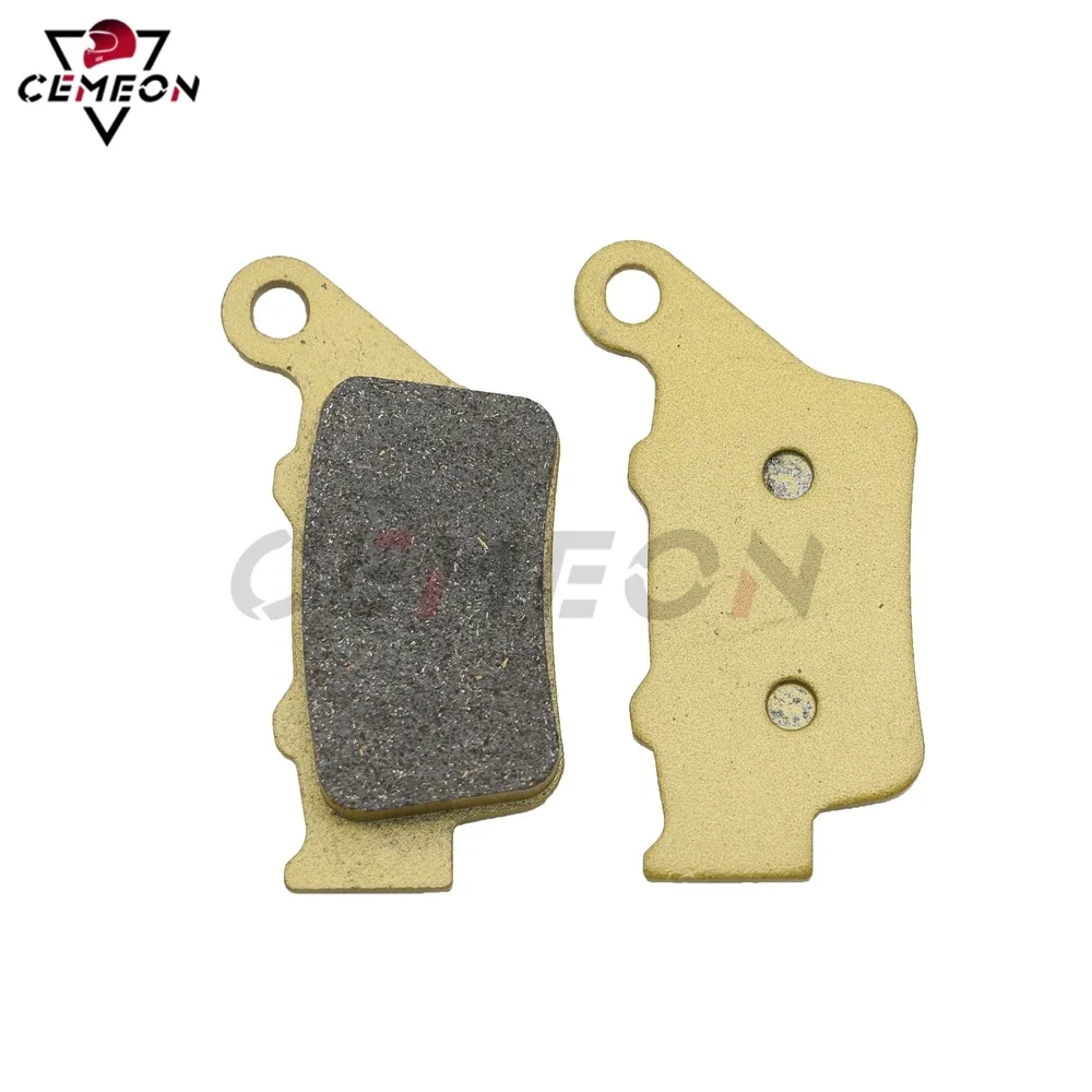 Pastillas de freno traseras para motocicleta HONDA CB500 NX500 FX650 SLR650 para H POWER Pantera 600 para HUSQVARNA TR650 Nuda 900/900 R