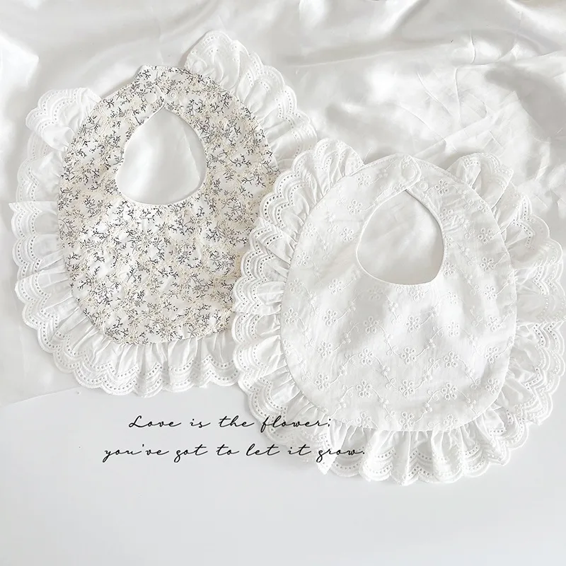 

Модный корейский хлопковый нагрудник-слюнявчик U-образной формы для малышей на весну и лето, с карманом для слюны, для детей от 1 года.