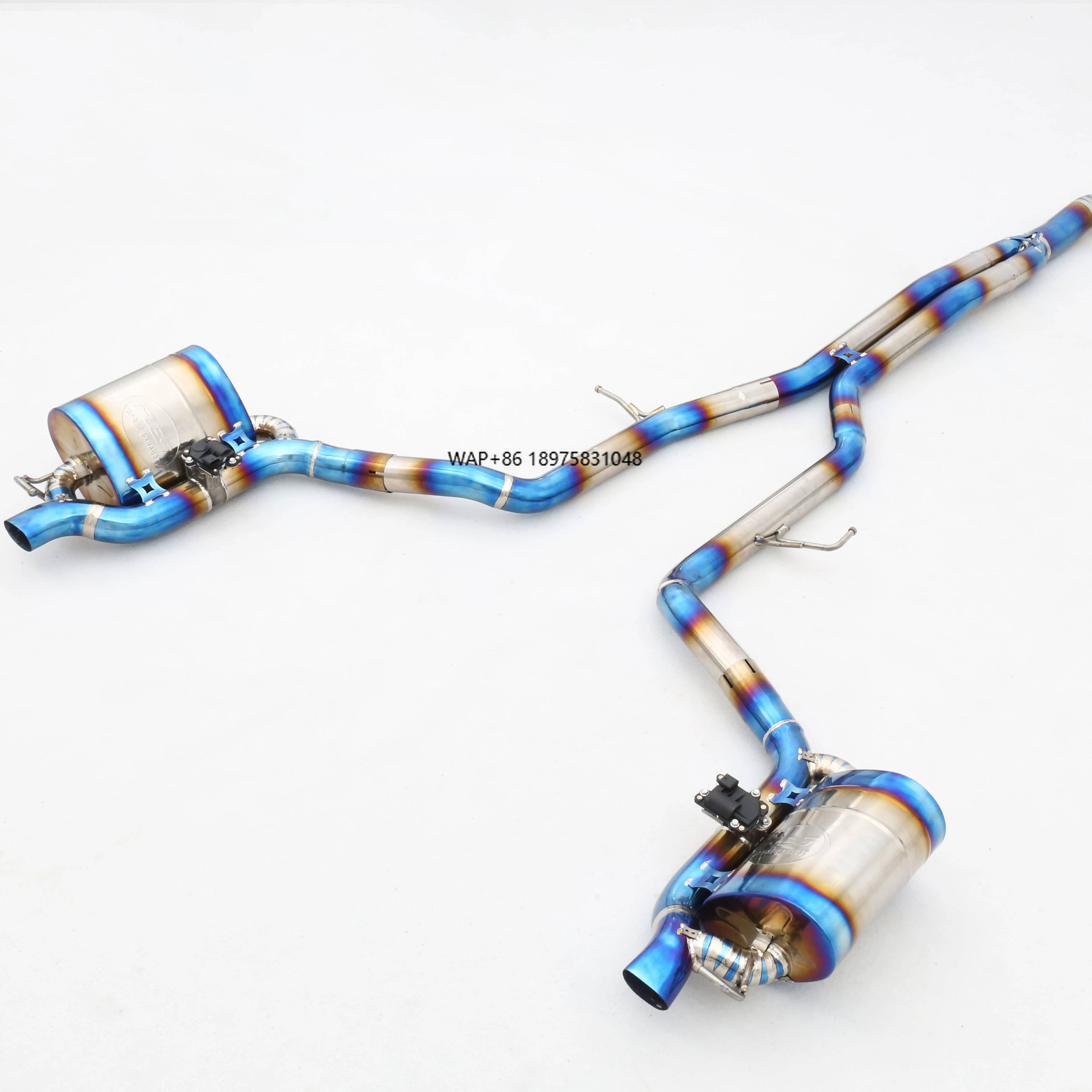 Wholesale Custom 304 Stainless Steel/Titanium Valved Exhaust System Fit for GT50/53/43 X290 3.0T M256