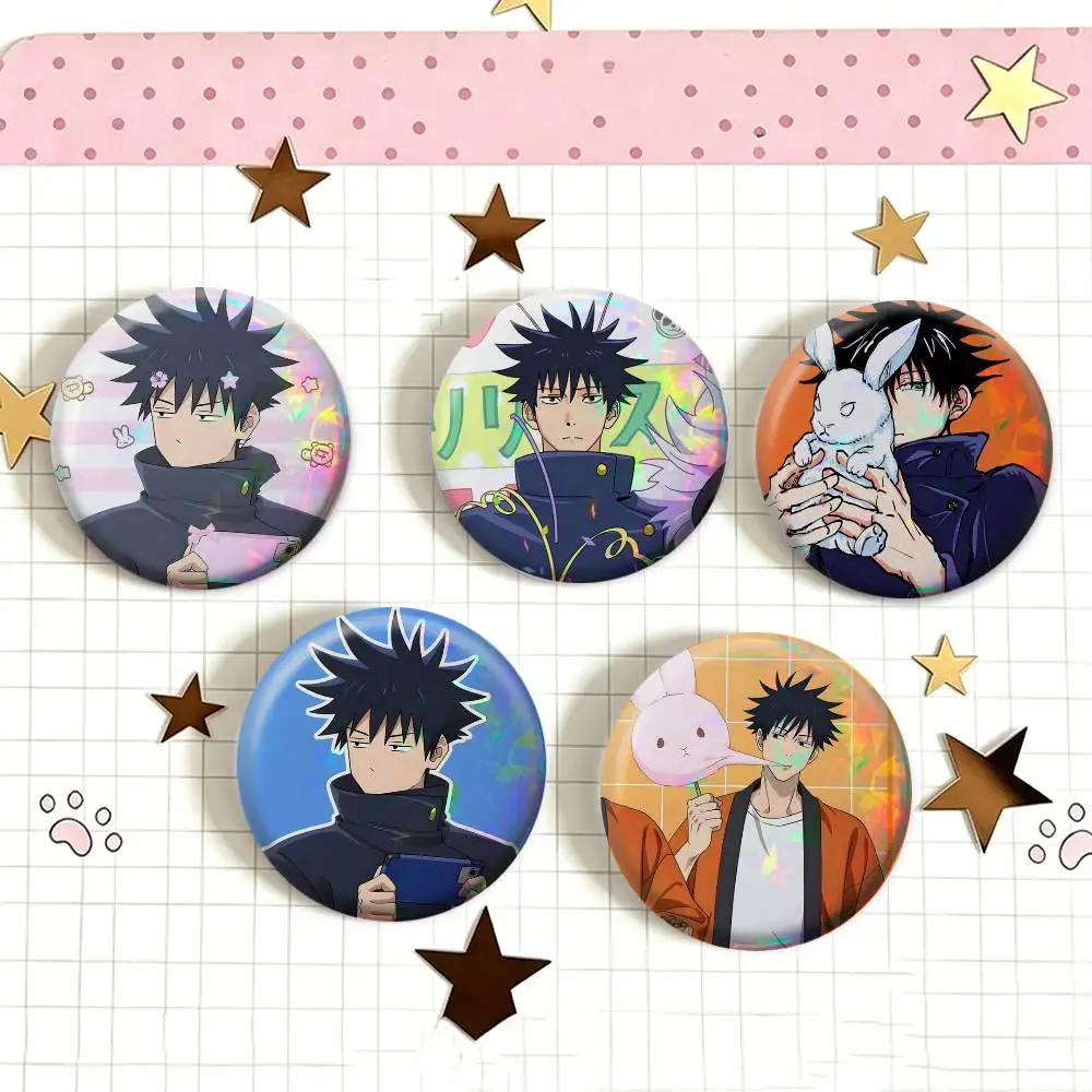 Fushiguro Megumi   Badge 25 32 44 58 75 mm Round Fans Collect Friends Gifts Brooch Souvenir