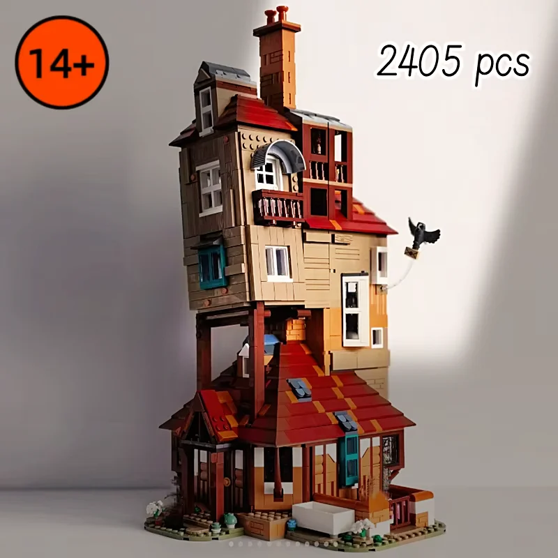 Nouveauté 2026 en stock : Le Burrow – Blocs de construction 76437, 2405 pièces, kit de décoration pour la maison, briques, jouets pour enfants et adultes, cadeaux d'anniversaire