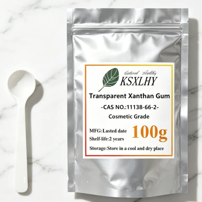 

50-1000gWholesale Price Xanthan Gum Clear Cosmetic Grade Skin care