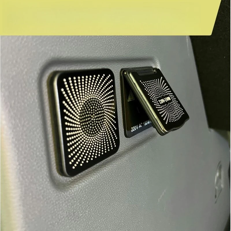 ل BAIC Bejing BJ30 2024 2025 مقبس الطاقة غطاء الزخرفية غطاء الكسوة الداخلية ومجموعات تعديل مكبر الصوت