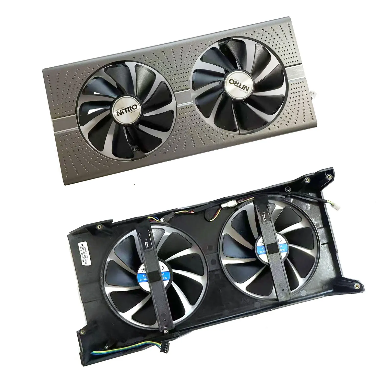 

Brand new original CF1015H12D RX 580 590 GPU fan for Sapphire RX 580 590 8G D5 Ultra Platinum Limited Edition Graphics Card