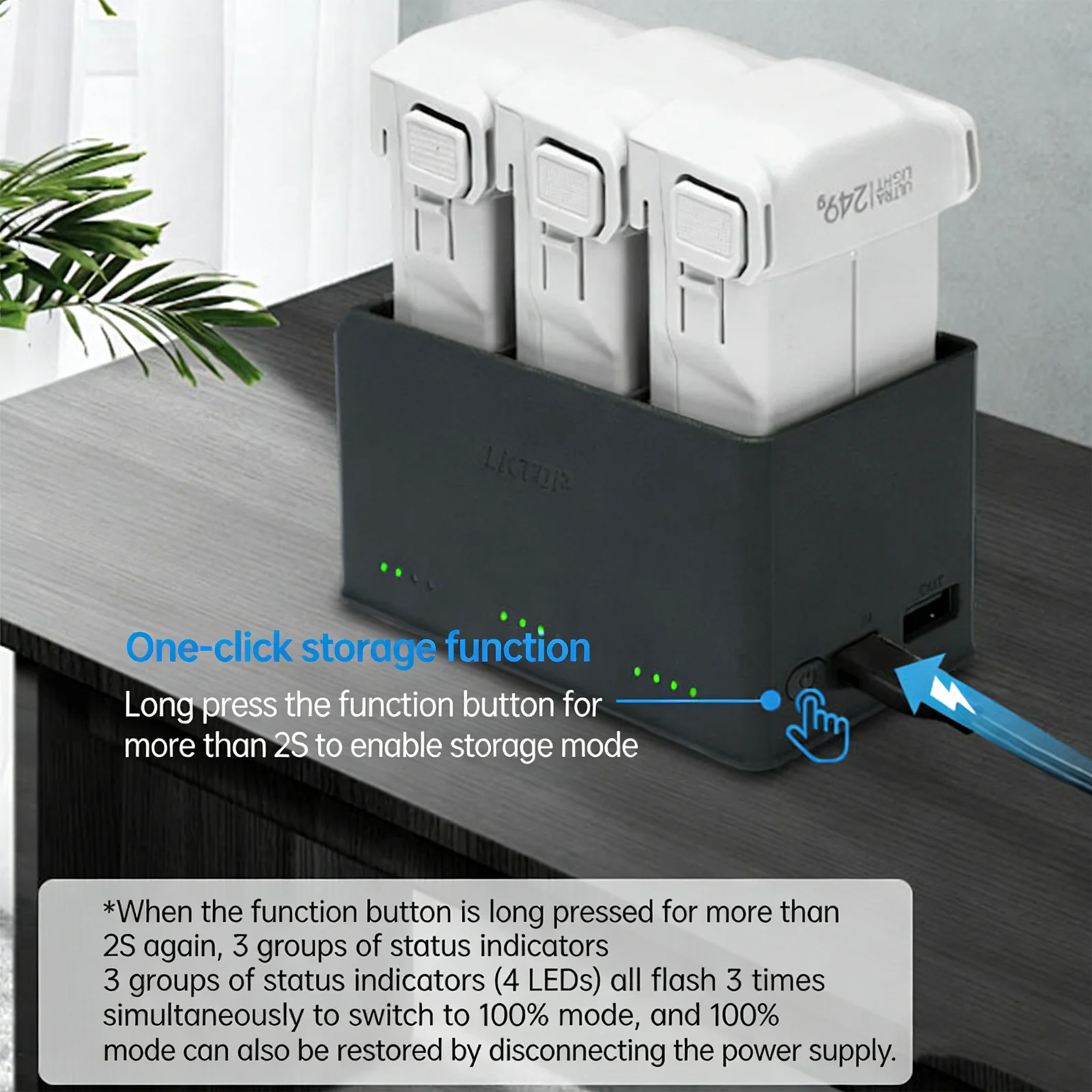Pengatur Pengisi Daya Baterai  - Drone Charging Hub ulasan dan harga