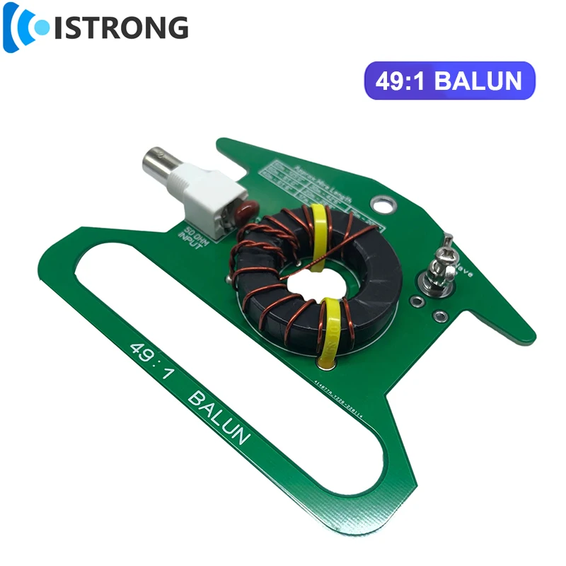 

Portable 49:1 Balun Shortwave Antenna Without Tuning 50W PET 100W Antenna Accessories 5-35MHz BNC Female