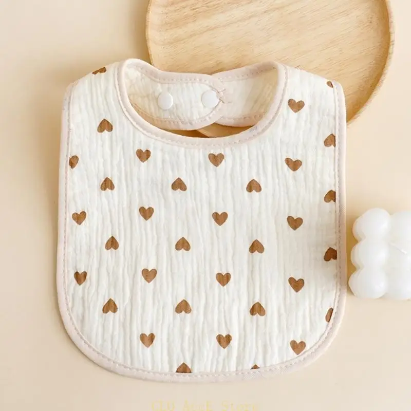 

16FE Newborn Infant Feeding Bibs Baby Bib Burp Cloths Baby Bibs Drooling Apron