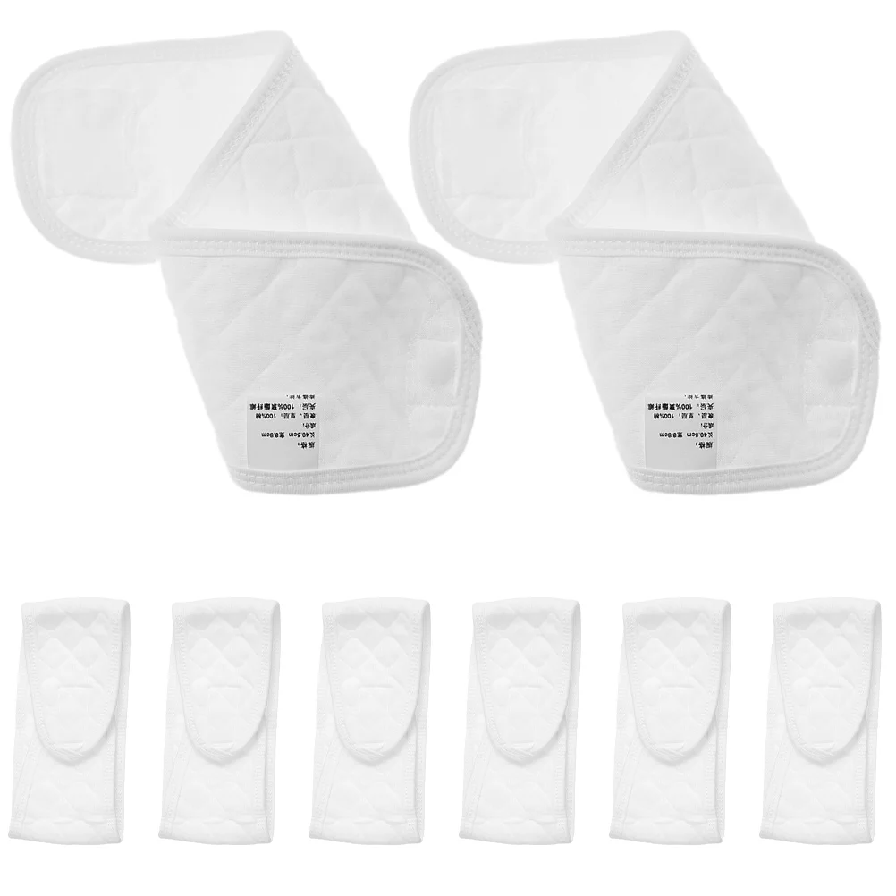 

8PCS Baby Belly Wrap Double Layer Belly Button Band Newborn Umbilical Cord Protector Soft Cotton