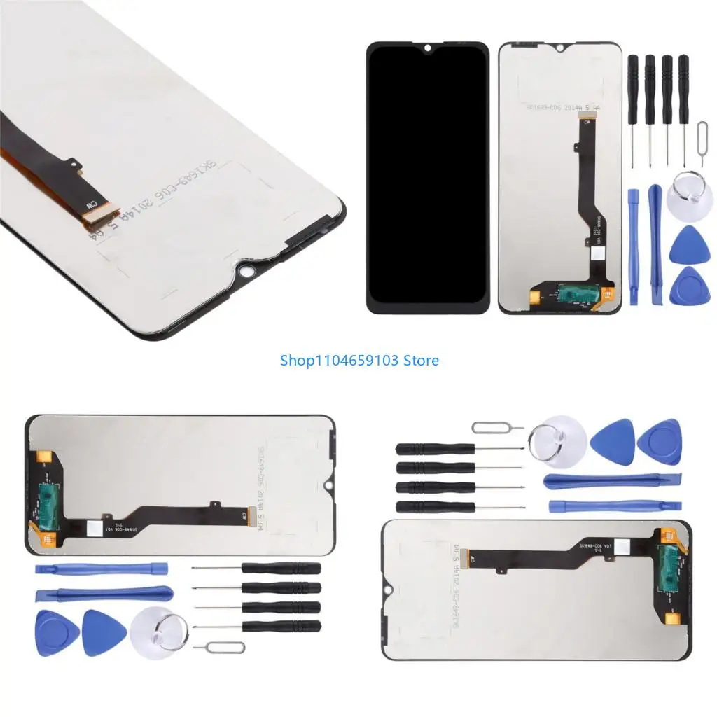 

Cellphone LCD Display Assembly with Repair Tool Replacement LCD Digitizer