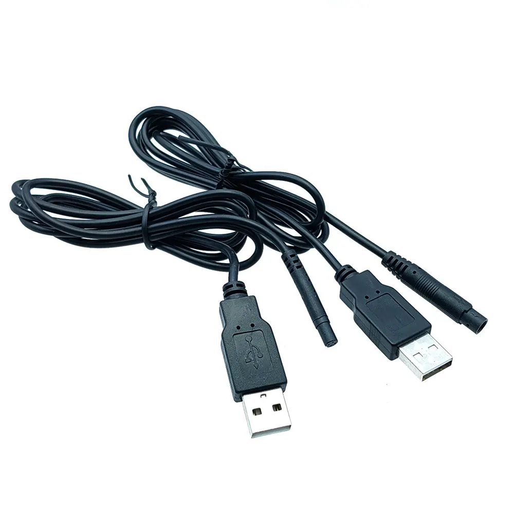 

1Pcs 4P Male Female Cable TO USB Data For Reversing Video Camera Driving Recorder Extension Cord