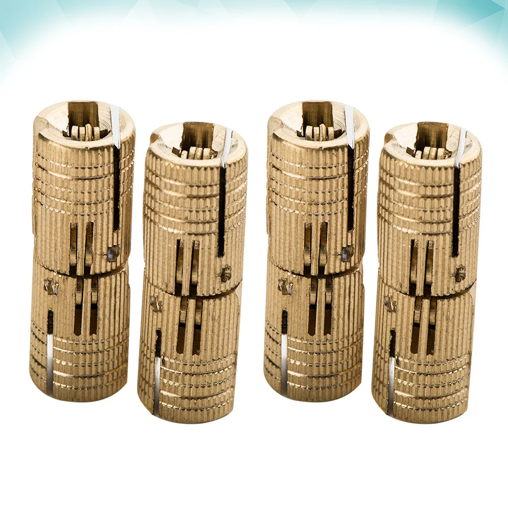 

4Pcs Copper Concealed Spring Hinges 14mm Heavy Duty Self Closing for Jewelry Box Case Hinges Automatic Closing