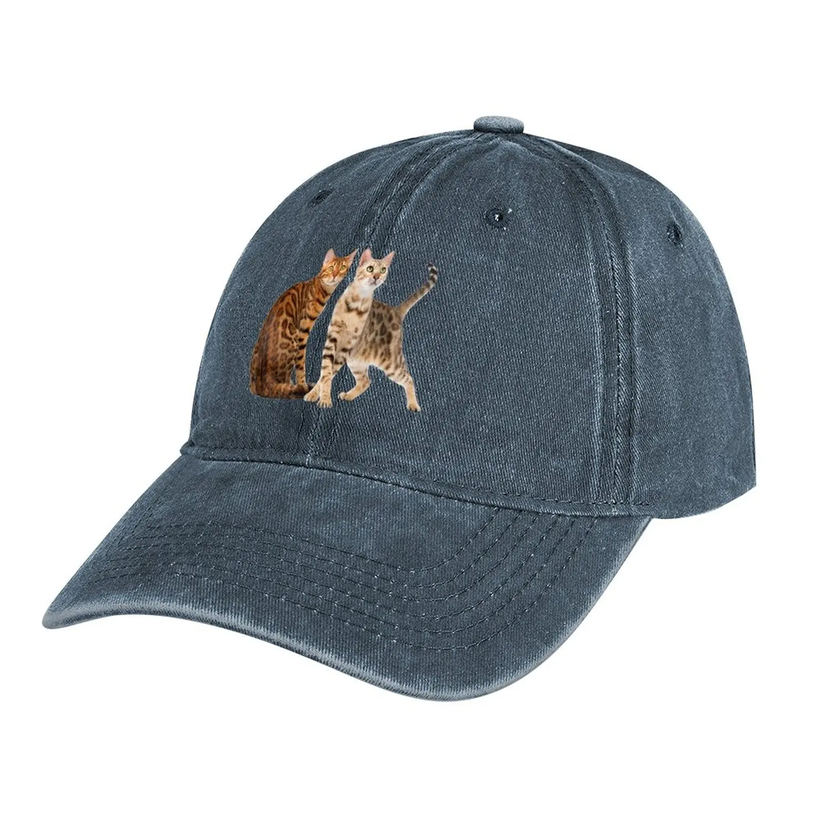 Bengal Cat Breed Pictures Cowboy Hat Cosplay Sun Cap western hats Hats For Women Men's