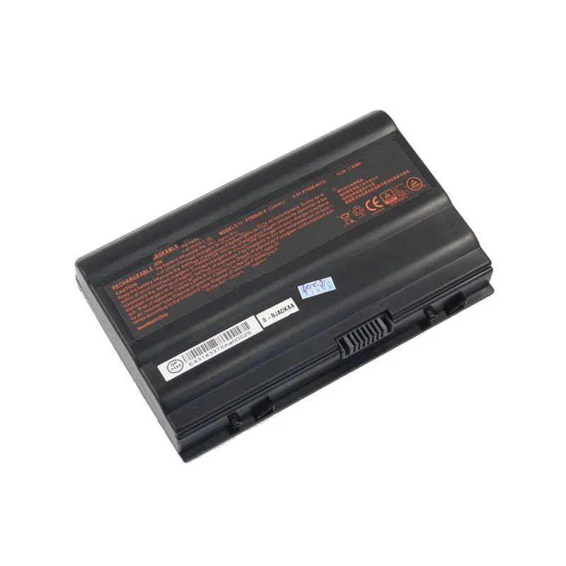 

Laptop Battery For CLEVO P750ZM P751ZM P771ZM P770ZM P775DM3-G P770ZM-G P750BAT-8 14.8V 5200mAh 82WH New