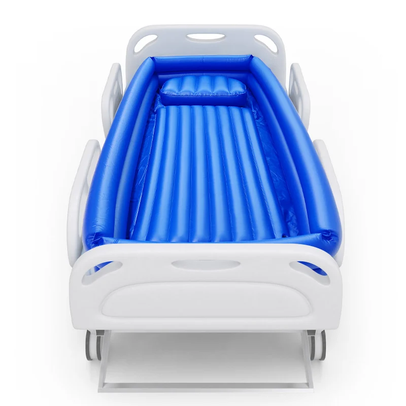 Manufacturer PVC Bathtub Double-layer Inflatable Medical Bed