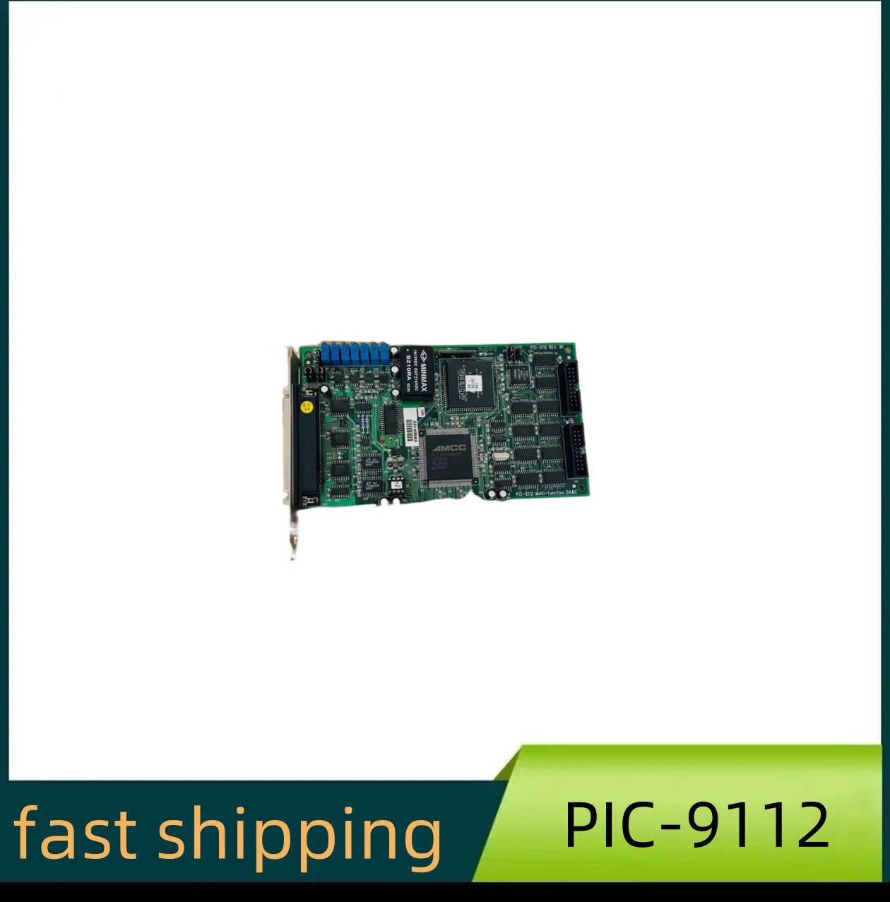 For ADLINK PCI Acquisition Card Multifunctional Data Acquisition Card Perfect Tested PCI-9112 REV. B1