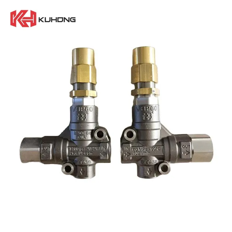 KUHONG Vhp 60 Unloader Tecomec Pressure Washer Car Wash Pressure Washer Accessories Of Pump