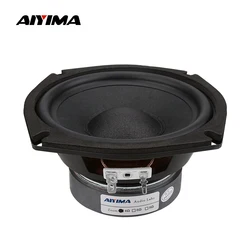 AIYIMA 1PC 5.25 Inch Subwoofer Speaker Sound Driver 4 8 Ohm 120W Speaker Column Home Theater Hifi Power Woofer Music Loudspeaker