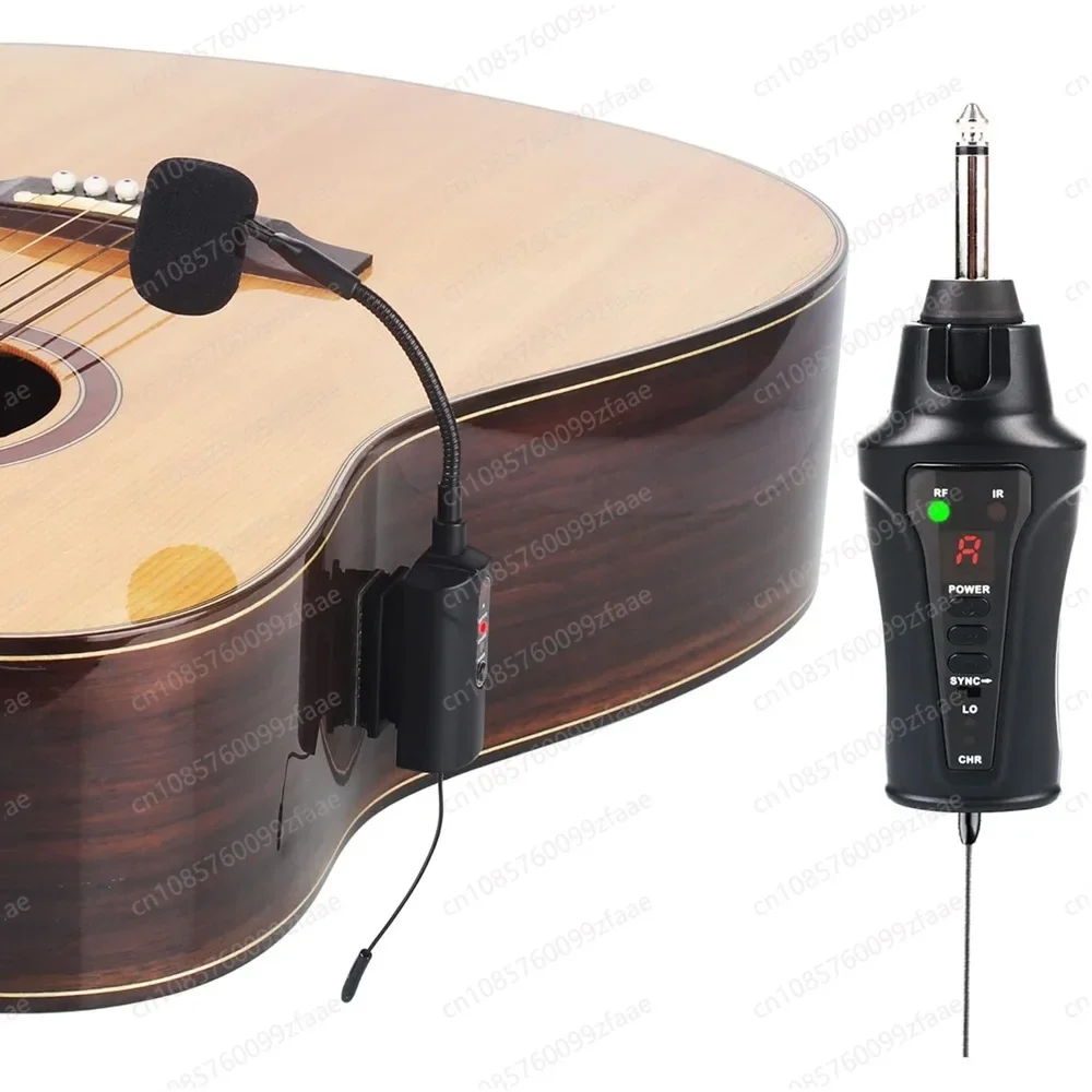 

Folk Classical Guitar Accordion Wireless Microphone UHF Wireless Receiver Wireless Receiving System