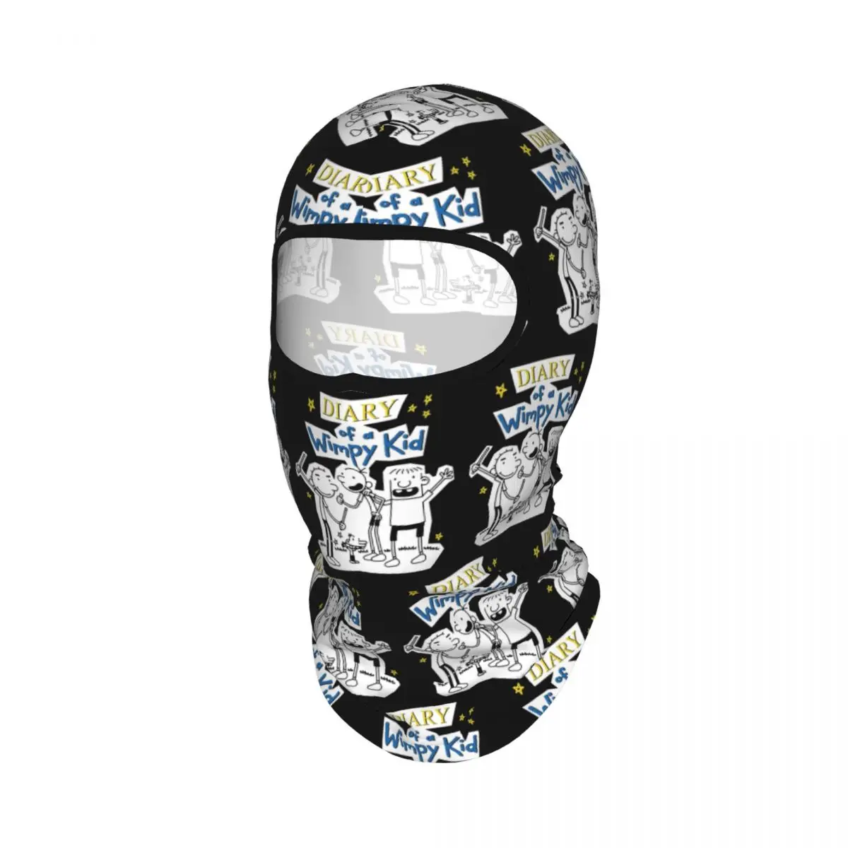 Diary Of A Wimpy Kid Wimpy Kid Group Breathable Thin Balaclava Full Face Mask Sun Protection Neck Gaiter For Motorcycle Cycling
