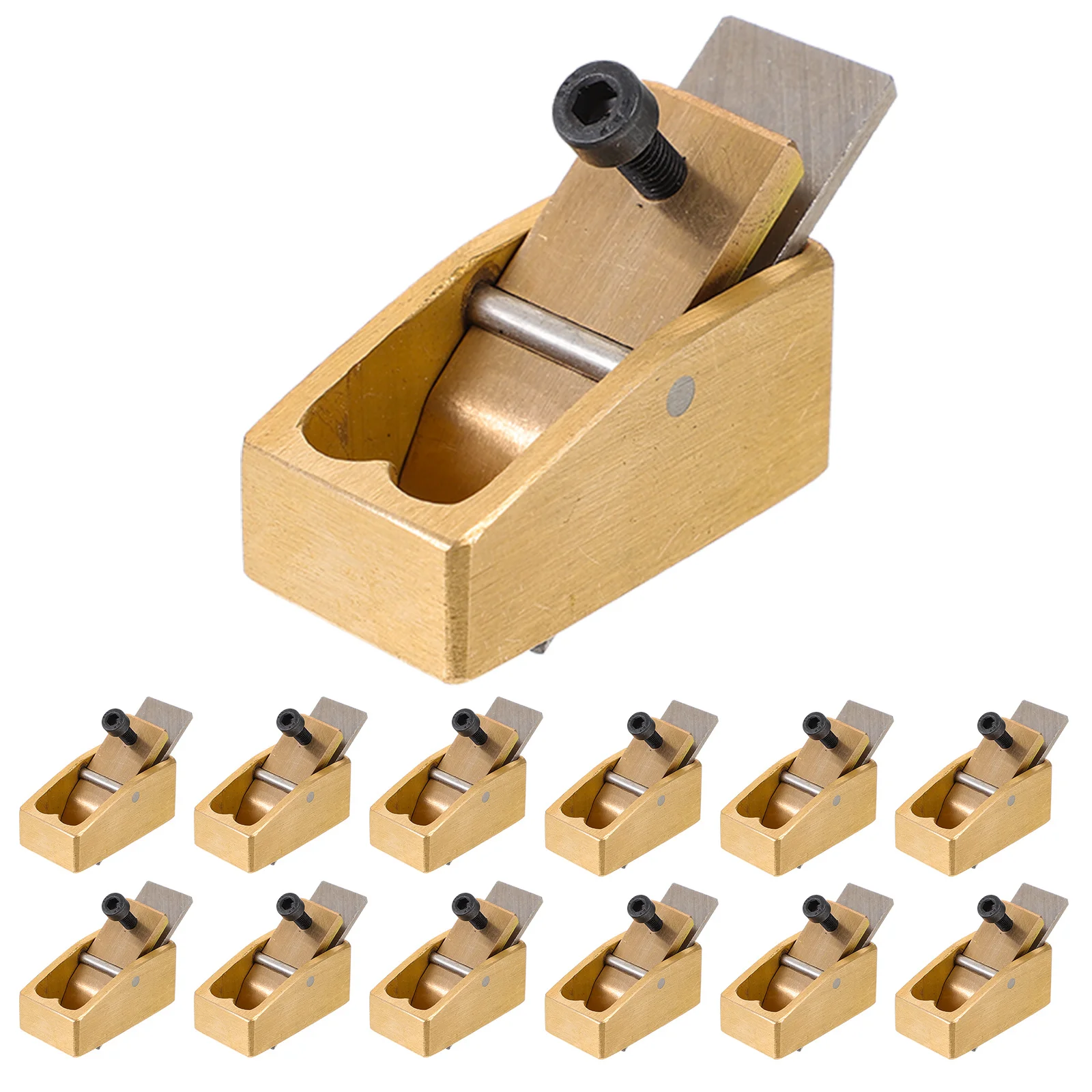 

16Mm Thumb Plane Brass Woodworking Hand Tool for Violin Makers Luthier Craft Precision Shaping Mini Planer for Wooden