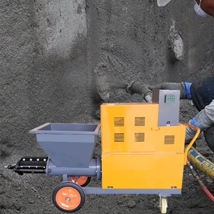 High-Efficiency Automatic Cement Spray Plaster Conveying Mortar Spraying Machine For Construction