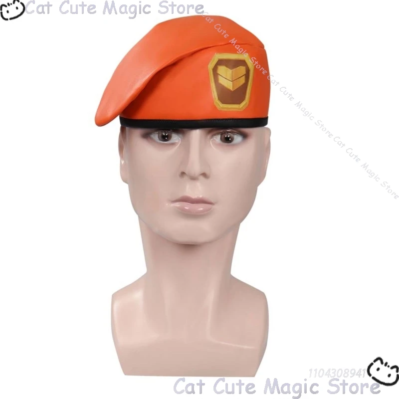 VALORANT Brimstone Raze Beret طبق الاصل قبعة تأثيري ملحق قبعة أنيمي قبعات ضابط قبعات زي اكسسوارات كوميك كون الزي كوس