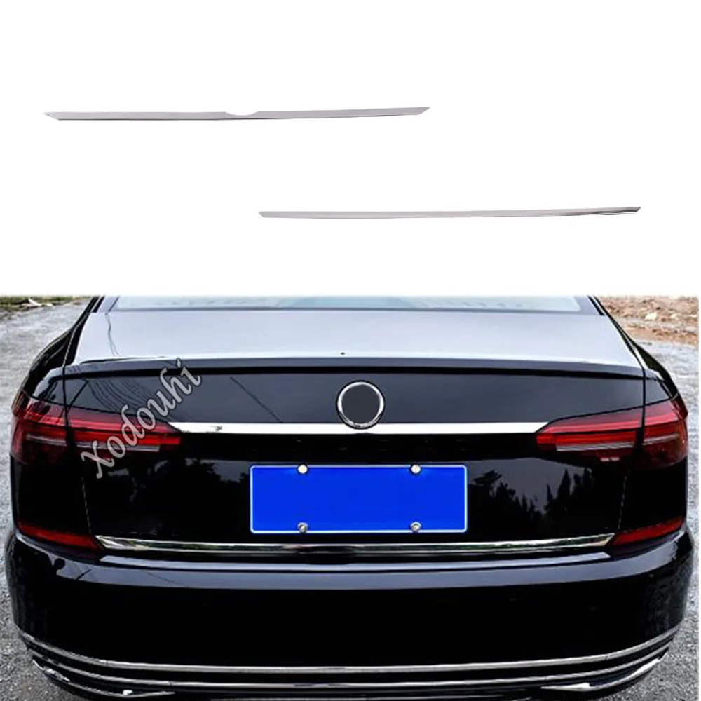 

Накладка задней двери багажника из нержавеющей стали для Volkswagen VW Passat 2019 2020 2021 2022 2023, внешние аксессуары для автомобиля, украшение