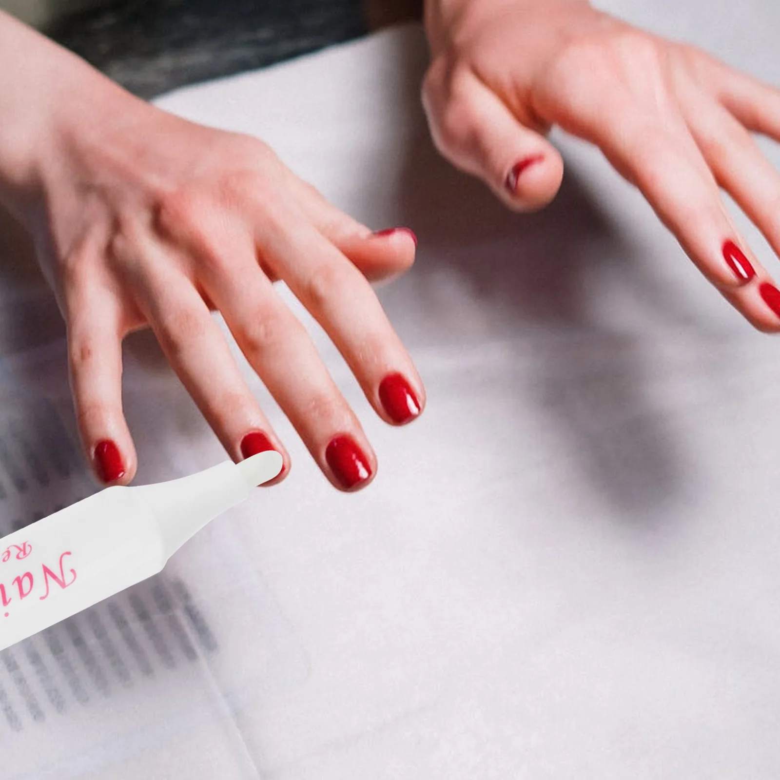 10 個ポリッシュリムーバーペンポータブルマニキュアツールエナメルディテールクリーニングネイルアート修正供給ネイル除染ペン