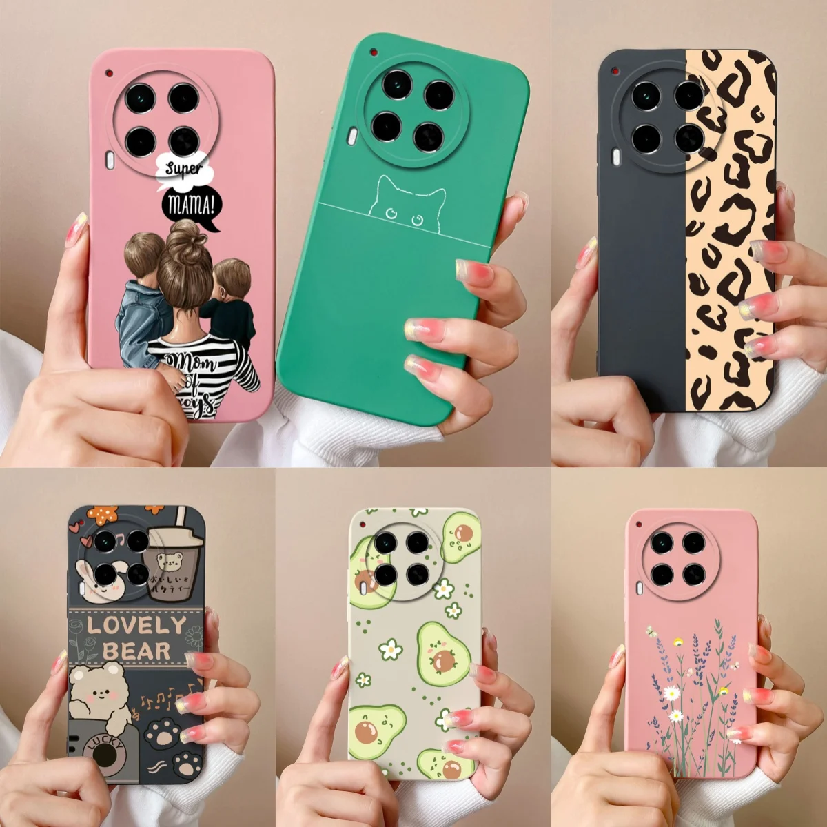 Case For Tecno Camon 30 Pro Premier Fashion Design Soft Liquid Silicone Phone Back Cover For Camon30 30Pro 30Premier Coque Capa