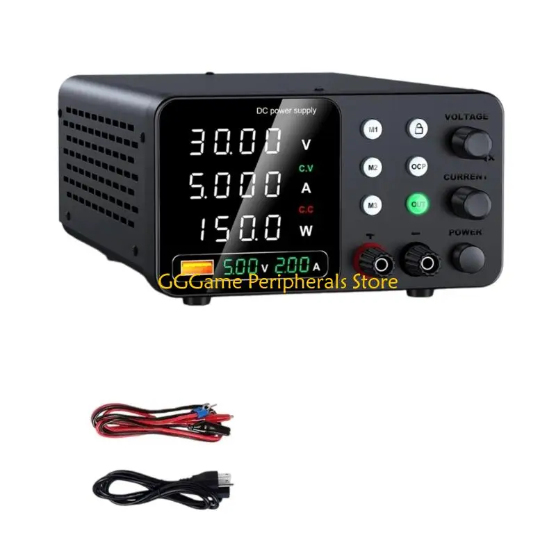 مختبر U55B من 0 إلى 30/60/120 فولت منظم الفولتية لإمدادات الطاقة والحماية الزائدة #5