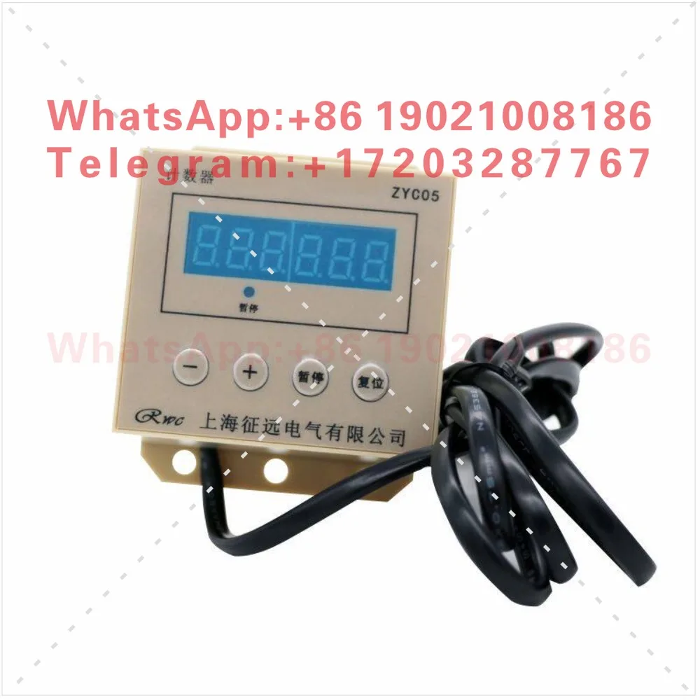 Manual addition and subtraction of magnetic induction can pause punch counter, edge banding machine, assembly line ZYC05 GQ72-6