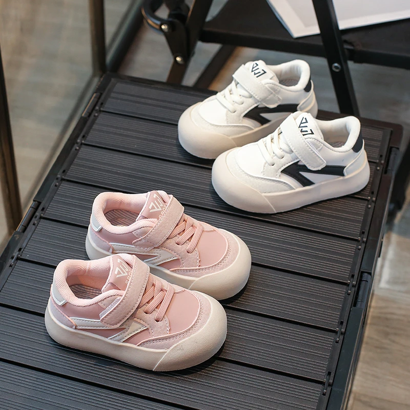 

Low Top Children Tennis Shoes Hot Sale Flat Heel Kids Sneakers Boys Girls Casual Shoes Platform Non-slip Soft Bottom School Shoe