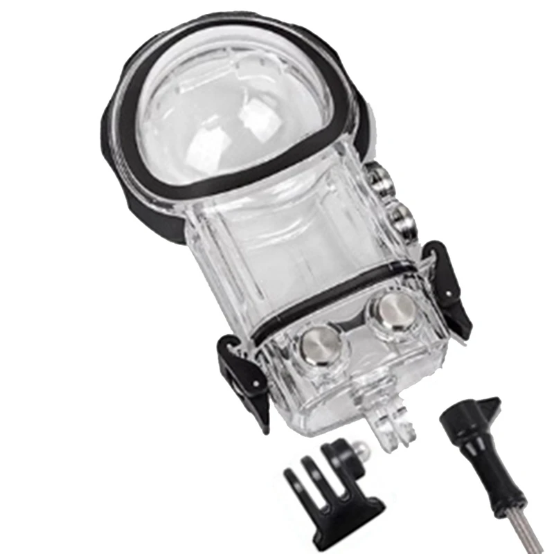 

Diving Shell Waterproof Case For Insta360x3 Diving Shell 50M Panoramic Motion Camera Accessories