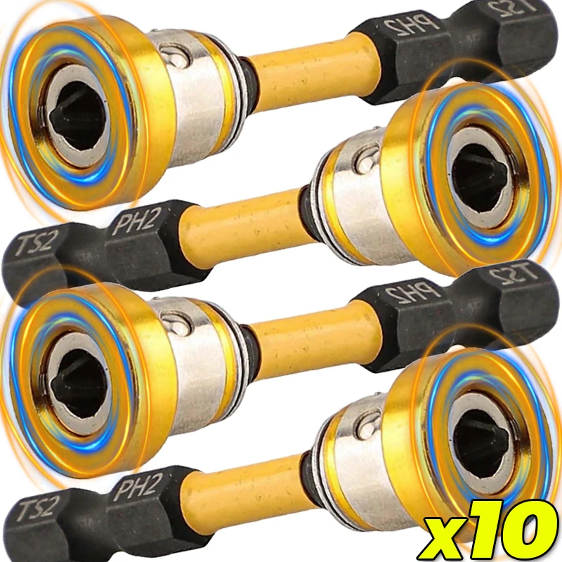 

Магнитные биты для шуруповерта с крестообразным позиционированием для гипсокартона, регулятор глубины сверления, инструмент для сверления отверстий в гипсокартоне