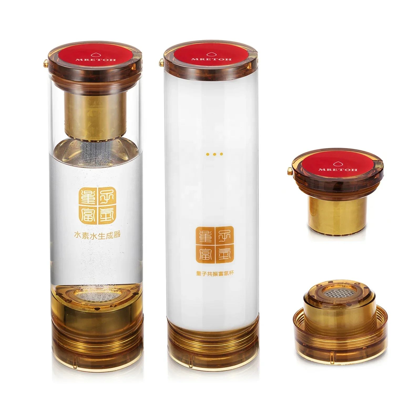 7.8hz molecular resonance hydrogen water generator spe pem hydrogen water bottle anti-oxidation Anti-aging Moisturize the skin