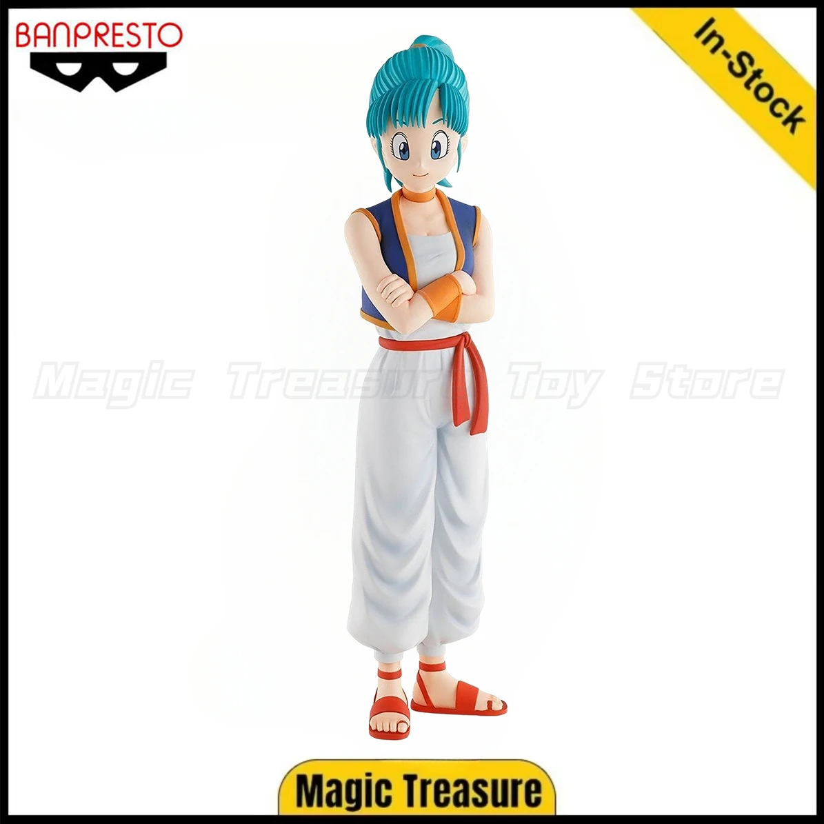 

【In Stock】 Original BANDAI SPIRITS MASTERLISE DRAGON BALL Bulma Figures Anime Ornaments Gifts Toys