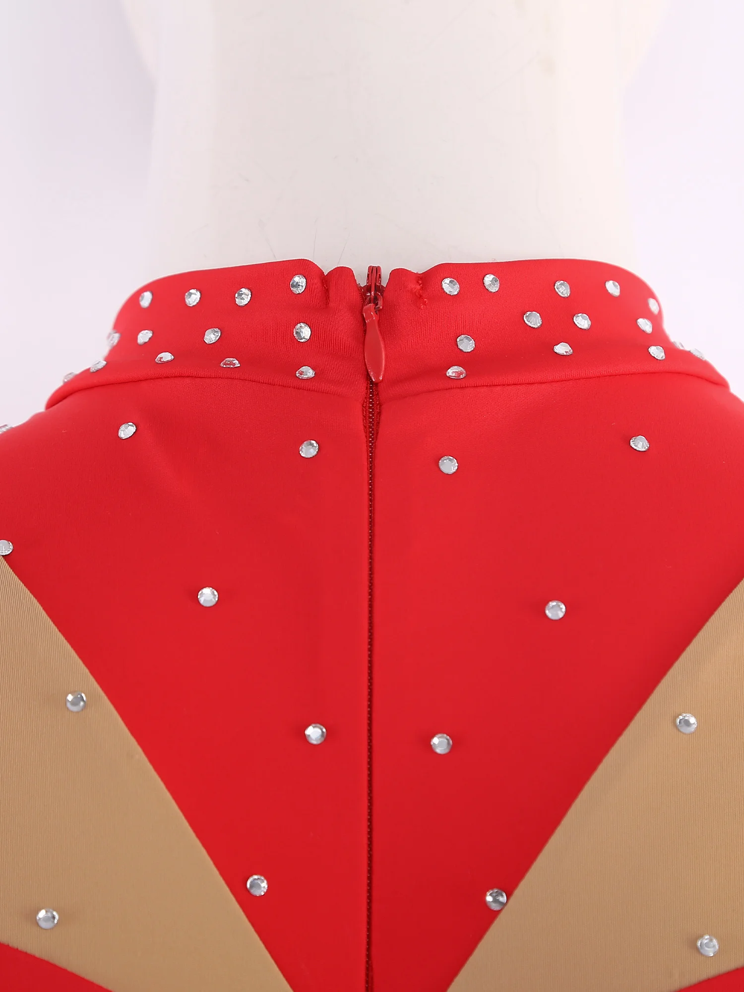 Mulheres ginástica rítmica acrobacia dança unitards de corpo inteiro contraste cor macacão completo para patinação artística yoga ballet dança