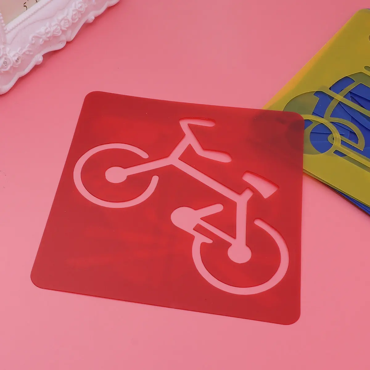 

12Pcs Kids Painting Templates Hollow Drawing Boards DIY Creative Art Stencils for Preschool Improving Imagination Hand Skills