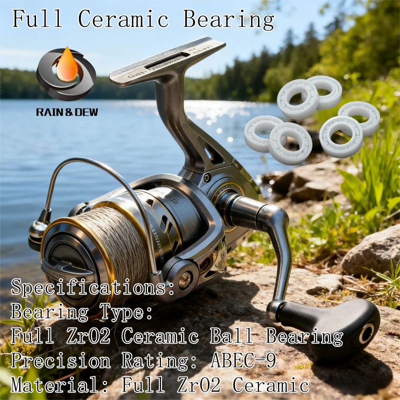 

Керамический ZrO2 полностью керамический подшипник из 2 шт. 603 604 605 606 607 608 623 624 625 626 627 628 629 CE миниатюрные шарикоподшипники с защитой от пыли