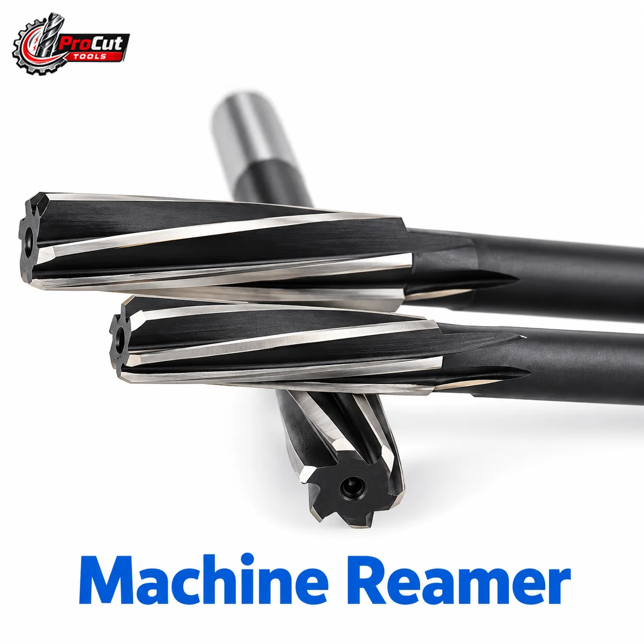NEW 1PCS Straight Shank Machine Reamer HSS Reamer Chucking Machining Tool Spiral Flute Cobalt Cutting Shank H7 3mm-20mm
