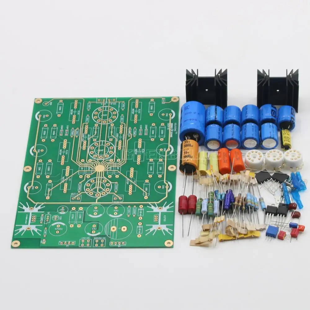 Référence EAR834P Circuit ECC83 (12AX7) MM Tube amplificateur Phono Kit de carte et PCB bricolage