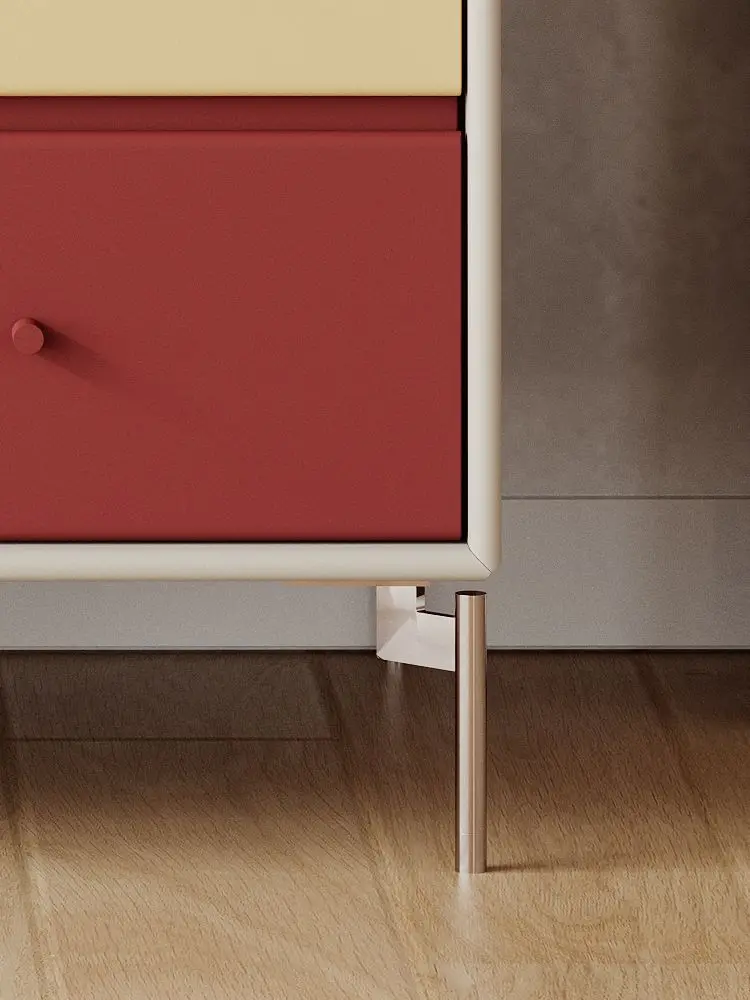 Huishoudelijke houten slaapkamer ladekast opbergkast ladekast minimalistisch