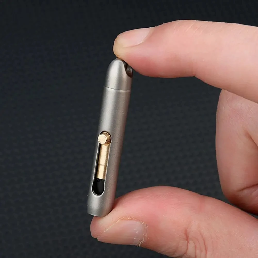 

Металлическая бесчернильная ручка из титанового сплава навсегда вечный карандаш для декора стола карманная ручка для письма уникальный брелок кулон для школы