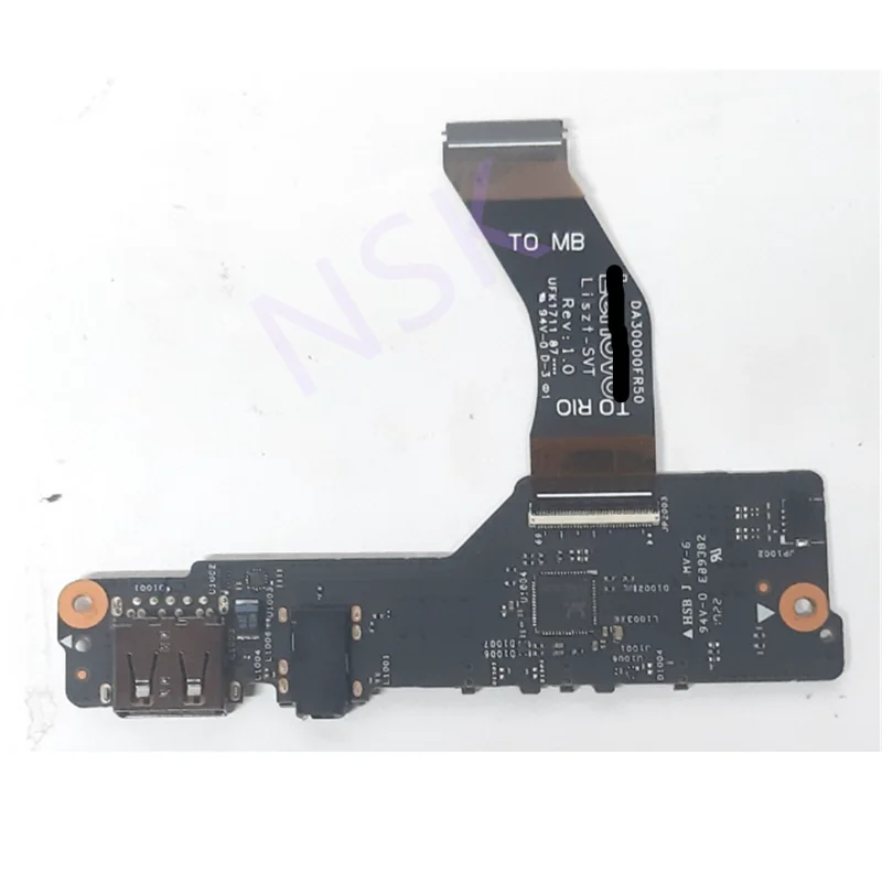 Original NS-A412 FOR Lenovo Ideapad Yoga 900-13ISK Power Button Board w/Cable  100% TEST OK