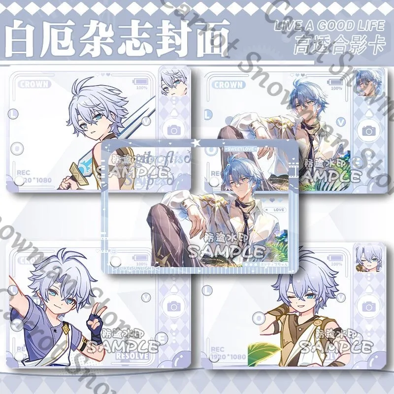 

Honkai: Star Rail Phainon Аниме Прозрачная карта Акриловая групповая фотокарта Косплей Мультфильм Подарок Украшение рабочего стола